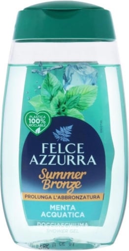 FELCE AZZURRA DOCCIASCHIUMA SUMMERBRONZE PROLUNGA L'ABBRONZATURA CON MENTA ACQUATICA 250 ML OKX