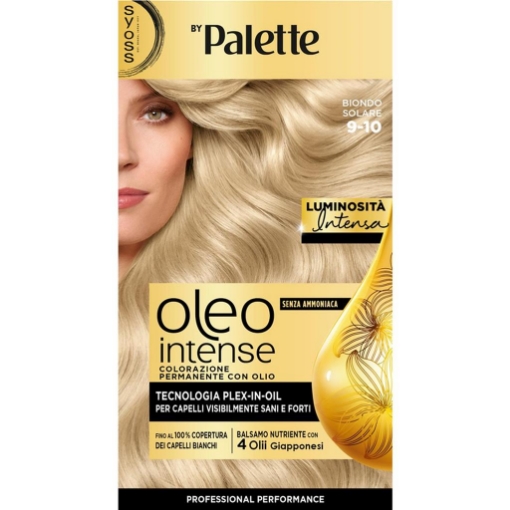 PALETTE SYOSS - OLEO INTENSE SENZA AMMONIACA COLORAZIONE PERMANENTE CON OLIO 9-10 BIONDO SOLARE OKX