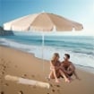 OMBRELLONE 16 STECCHE MONTECARLO CM 220 CON TUBO IN ALLUMINIO 32 MM COLORI ASSORTITI 
