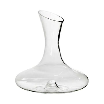 DECANTER AMPIO IN VETRO TRASPARENTE FORMA E DESIGN 107 LITRI OKM