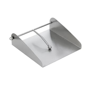 MA MAISON PORTATOVAGLIOLI IN ACCIAIO INOX CON PESO PER LA TENUTA DEI FAZZOLETTI MISURA 17,5X7,5X6 CM