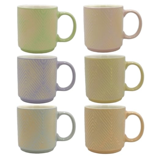 MA MAISON 1 TAZZA RAINN 400 CC CKN FANTASIA A PENNELLATA PASTELLO COLORI ASSORTITI 