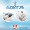 OMINO BIANCO TRIPACCO DETERGENTE BUCATO LAVATRICE DISINFETTANTE 44 LAVAGGI CADAUNO - 3 PZ RIMUOVE GERMI E BATTERI FINO A 72H