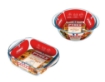 PYREX TEGLIE PER FRIGGITRICI AD ARIA DA 2 LITRI IN VETRO CON MANICI FORMA ASSORTITA 