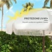 OMBRELLONE DA SPIAGGIA SALVASPAZIO CON PROTEZIONE UV40+ E BORSA DI TRASPORTO, CREMA