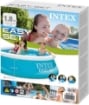 PISCINA MY FIRST EASY TONDA GONFIABILE PER GIARDINO BIANCA E AZZURRA 183X51 CM 