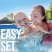 INTEX 28122NP – PISCINA FUORI TERRA EASY SET ROTONDA, POMPA FILTRO 1250 L/H, 3853 L, PVC, AZZURRO, 305X76 CM