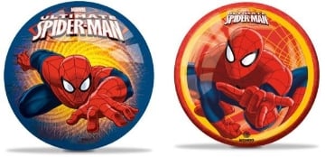 PALLONE PER BAMBINI GIOCO PER ESTERNO CON DISEGNO MARVEL SPIDERMAN E SCRITTE 14 CM 