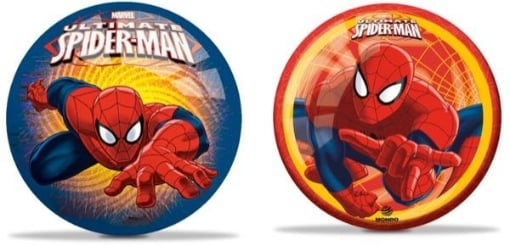 PALLONE PER BAMBINI GIOCO PER ESTERNO CON DISEGNO MARVEL SPIDERMAN E SCRITTE 14 CM 