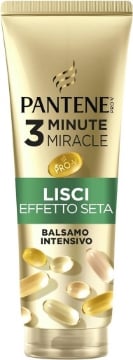  PANTENE BALSAMO INTENSIVO 3 MINUTE MIRACLE LISCI EFFETTO SETA PER CAPELLI CRESPI PRO-V ACTIVE NUTRI-PLEX 220 ML OKX