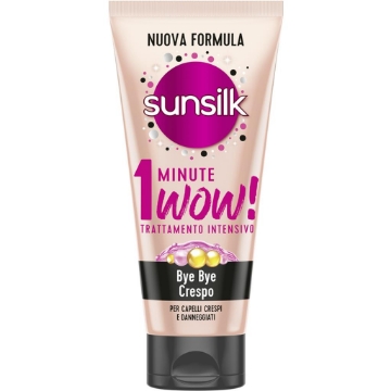 SUNSILK NUOVA FORMULA TRATTAMENTO INTENSIVO IN 1 MINUTO BYE BYE CRESPO PER CAPELLI CRESPI E DANNEGGIATI 180 ML OKX