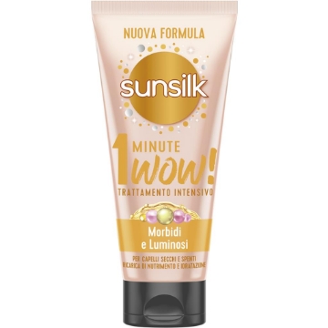 SUNSILK TRATTAMENTO INTENSIVO IN 1 MINUTO MORBIDI E LUMINOSI PER CAPELLI SECCHI E SPENTI RICARICA DI NUTRIMENTO E IDRATAZIONE 180 ML OKX 