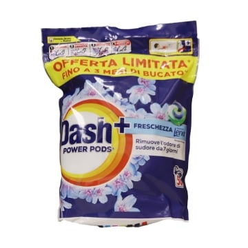 DASH POWER PODS + FRESCHEZZA TOCCO DI LENOR RISVEGLIO PRIMAVERA RIMUOVE L'ODORE DI SUDORE DA 7 GIORNI 50 LAVAGGI 1065 G OKX
