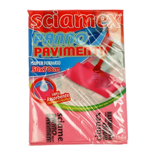 SCIAMEX PANNO PAVIMENTI SUPER FORMATO 100% ASSORBENTE STOP ALONI E PELUCCHI 50X70 CM OKX