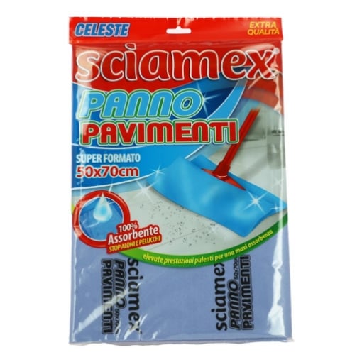 SCIAMEX PANNO PAVIMENTI SUPER FORMATO 100€ ASSORBENTE STOP ALONI E PELUCCHI 50X70 CM OKX