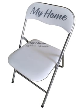 MAURY'S SEDIA MY HOME IN COLORE BIANCO USATO COME NUOVO 