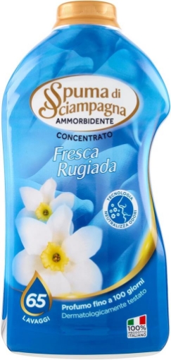 SPUMA DI SCIAMPAGNA AMMORBIDENTE CONCENTRATO FRESCA RUGIADA TECNOLOGIA NEUTRALIZZA ODORI 65 LAVAGGI 1300ML OKX