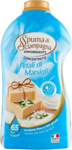 SPUMA DI SCIAMPAGNA AMMORBIDENTE CONCENTRATO PETALI DI MARSIGLIA PROTEGGE E RIPARA LE FIBRE 65 LAVAGGI 1300ML OKX