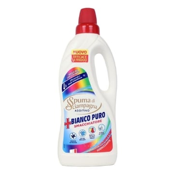 SPUMA DI SCIAMPAGNA ADDITIVO BIANCO PURO SMACCHIATORE IGIENIZZANTE IDEALE PER CAPI COLORATI 900 ML OKX