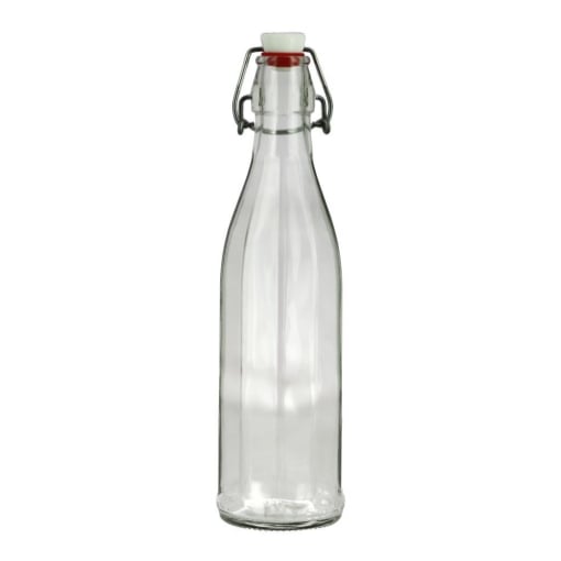 MILLY BOTTIGLIA 1 LT IN VETRO CON TAPPO A CHIUSURA ERMETICA CERVE VINTAGE