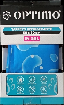 OPTIMO TAPPETO REFRIGERANTE IN GEL PER ANIMALI DOMESTICI 50X90 CM