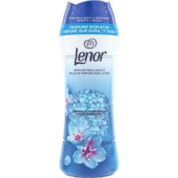 LENOR PERLE NEW AMMORBIDENTE FRAGRANZA RISVEGLIO PRIMAVERILE PROFUMO PER IL BUCATO PROFUMO NO STOP 270 GR OKX