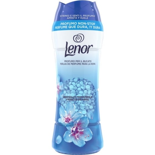 LENOR PERLE NEW AMMORBIDENTE FRAGRANZA RISVEGLIO PRIMAVERILE PROFUMO PER IL BUCATO PROFUMO NO STOP 270 GR OKX