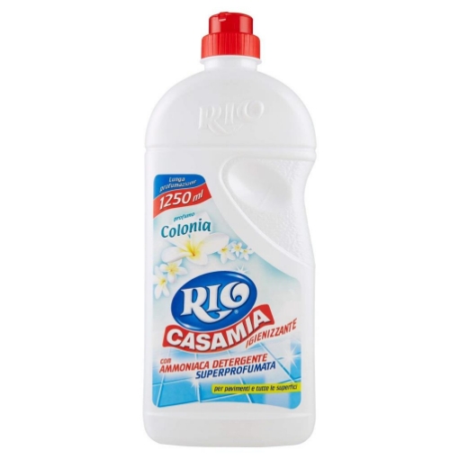 RIO CASAMIA 1250ML COLONIA IGIENIZZANTE CON AMMONIACA DETERGENTE SUPERPROFUMATA PER PAVIMENTI E TUTTE LE SUPERFICI OKX