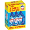 BIOPRESTO DETERSIVO CLASSICO TOTAL 4+1 MAXI RISPARMIO PRODOTTO IN ITALIA 105 LAVAGGI 3PZ 3X1.575 ML OKX
