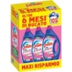 BIOPRESTO DETERSIVO COLOR TOTAL 4+1 MAXI RISPARMIO PRODOTTO IN ITALIA 105 LAVAGGI 3 PZ 3X1.575 ML OKX