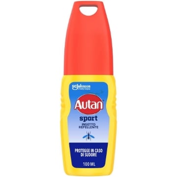 AUTAN SPORT VAPO INSETTO REPELLENTE PROTEGGE IN CASO DI SUDORE 100 ML OKX