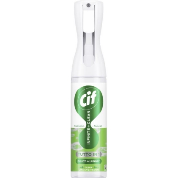 CIF SPRAY INFINITE+CLEAN LIME E FIORI BIANCHI TRIGGER 280 ML TUTTO IN UNO PULITO A LUNGO PROBIOTICI NATURALI OKX