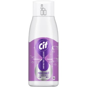 CIF INFINITE CLEAN LAVANDA E EUCALIPTO FRESH PROBIOTICI + NATURALI  RICARICA PER DETERGENTE SUPERFICI 590 ML OKX