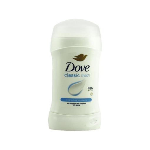 DOVE CLASSIC FRESH DEODORANTE STICK 48H DI DURATA 0% ALCOOL 50 ML OKX