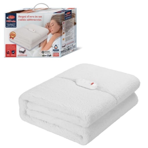 MAURY'S SCALDALETTO ELETTRICO NUVOLA PER LETTO SINGOLO SOGNI D'ORO IN UN CALDO ABBRACCIO