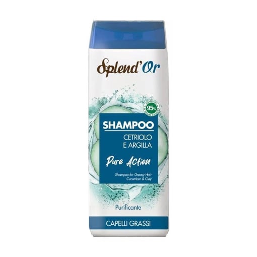 SPLENDOR SHAMPOO PURIFICANTE ARGILLA E CETRIOLO 300 ML