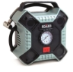 COMPRESSORE ELETTRICO PORTATILE  DA 12V CON 3 ADATTATORI E CAVO DA 3 MT PRESSIONE MAX: 160PSI/11BAR  OKP