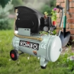 COMPRESSORE ELETTRICO PER ARIA COMPRESSA 230V-50HZ SERBATOIO 24LT 2800 RPM PRESSIONE MASSIMA 8 BAR 550X270X590 MM OKP