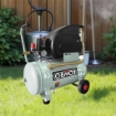 COMPRESSORE ELETTRICO PER ARIA COMPRESSA 230V-50HZ SERBATOIO 24LT 2800 RPM PRESSIONE MASSIMA 8 BAR 550X270X590 MM OKP