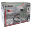 COMPRESSORE ELETTRICO 12 VDC PRESSIONE MAX:250 PSI CAVO CON ADATTATORE X ACCENDISIGARI - 3  ADATTATORI X IL GONFIAGGIO INCLUSI OKP
