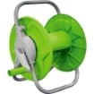 AVVOLGITUBO DA GIARDINO IN PVC CON MANOVELLA E MANICO IN ACCIAIO OKP