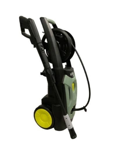 IDROPULITRICE 1800W 130 CON RUOTE E MANIGLIA PER AGEVOLARE IL TRASPORTO E SPOSTAMENTI PRESSIONE MAX 130 BAR OKP