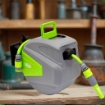 AVVOLGITUBO AUTOMATICO DA MUTO 10 METRI CAPACITÀ DI ROTAZIONE 180° ANTIGELO, STABILIZZATO AI RAGGI UV BLOCCO DI SICUREZZA OKP