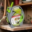 AVVOLGITUBO PORTATILE LOT COMPLETO 12 METRI DI TUBO DIMENSIONI 27X16X29 CM  ORDINARE E ORGANIZZARE IL TUO BALCONE E GIARDINO OKP