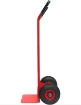 CARRELLO PORTAPACCHI IN ACCIAIO PIATTAFORMA 35X20 MAX 200 KG 200KG - APERTO 110X53X48 RUOTE PNEUMATICHE 26 CM OKP