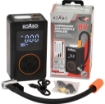 COMPRESSORE ARIA PORTATILE CORDLESS 8V  IN ABS E METALLO BATTERIA 14,8 WH 2000 MAH TEMPO DI GONFIAGGIO: 6,5 MINUTI OKP