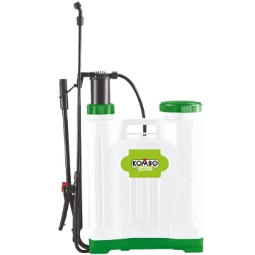 SPRUZZATORE A PRESSIONE CON SERBATOIO DA 16 LITRI POMPA A SPALLA GRANDE PRESSIONE OPERATIVA 2-3 BAR TUBO 125 CM PESO 2 KG OKP