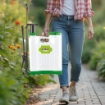 SPRUZZATORE A PRESSIONE CON SERBATOIO DA 16 LITRI POMPA A SPALLA GRANDE PRESSIONE OPERATIVA 2-3 BAR TUBO 125 CM PESO 2 KG OKP