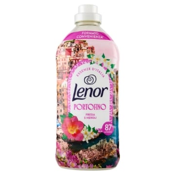 LENOR AMMORBIDENTE ESSENZE D'ITALIA PORTOFINO FRAGRANZA FRESIA E NEROLI FORMATO CONVENIENZA 87 LAVAGGI 1.827 L OKX