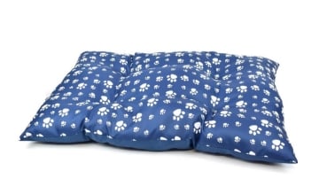 OPTIMO CUCCIA CON MORBIDO CUSCINO INTEGRATO BOMBER CON TEXTURE ZAMPETTE 80X50 CM COLORAZIONE ASSORTITA OKX